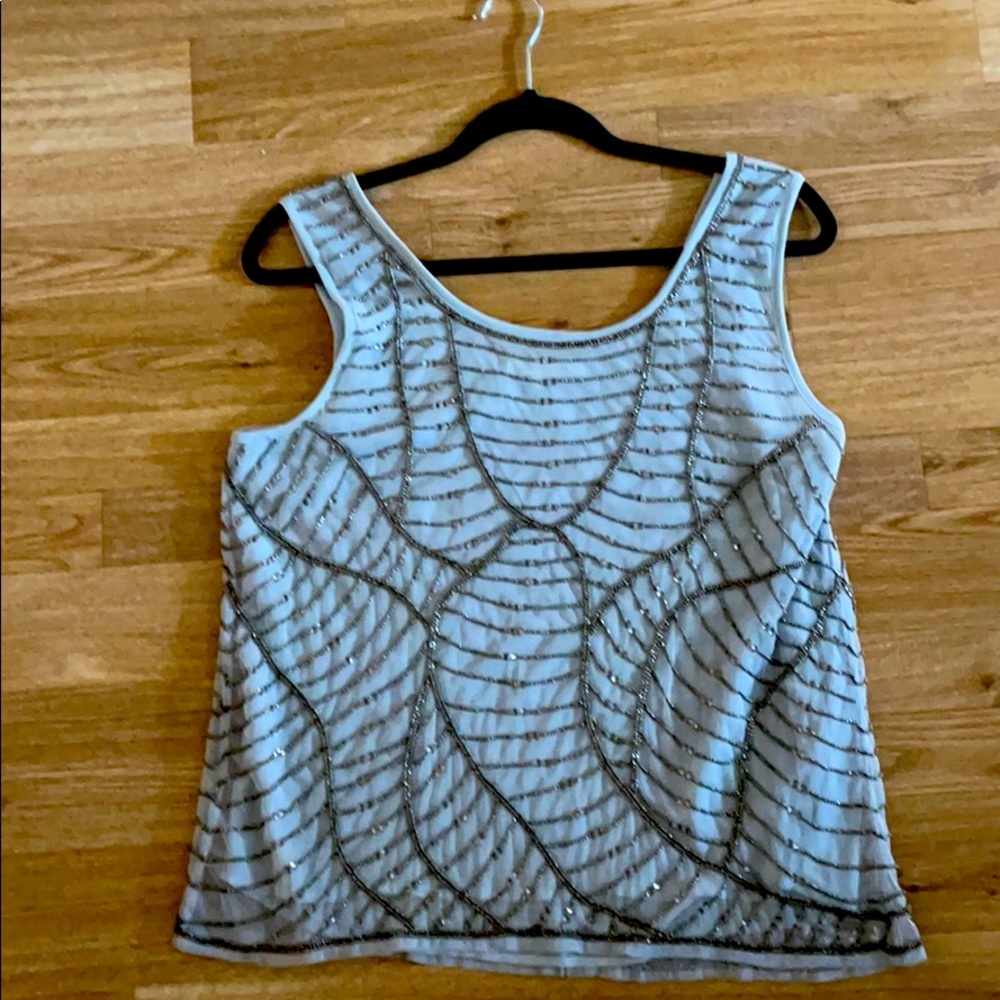 Search For Sanity Sparkly Beaded Blouse